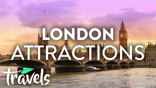 Top 10 MustSee Attractions in London  MojoTravels [upl. by Nehr]