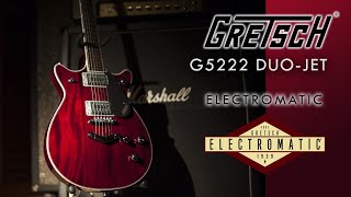 Gretsch G5222 Electromatic DuoJet Double Cutaway Walnut Finish Review [upl. by Iloj]