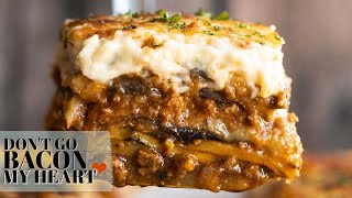 Outrageously Delicious Greek Moussaka [upl. by Savil]