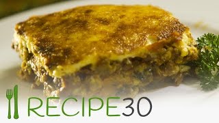 Vegetarian Moussaka recipe [upl. by Vanzant]