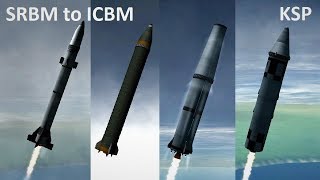 Space Race KSP  SRBM to ICBM  Making History [upl. by Sophi983]