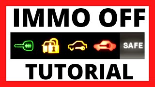 HOW to remove IMMOBILIZER from car  IMMO OFF with emulator [upl. by Aara575]