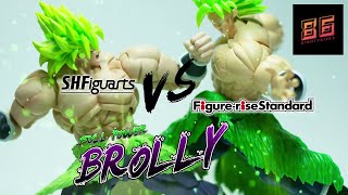 SH FIGUARTS Full Power Broly VS FIGURE RISE STANDARD Full Power Broly [upl. by Galatia309]