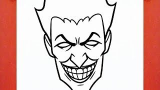 HOW TO DRAW THE JOKER [upl. by Burrell]