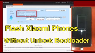 How To Flash Xiaomi Phones Without Unlock Bootloader Without EDL TESTPOINTFastboot [upl. by Nahtnhoj]