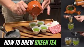 How to Brew Green Tea  Learn to Brew Tea Like a Pro [upl. by Ennahs204]