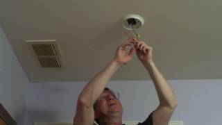 Replacing a Hard Wired Smoke Detector [upl. by Leiva]