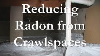 Mitigating Radon From Crawlspaces [upl. by Dowzall]