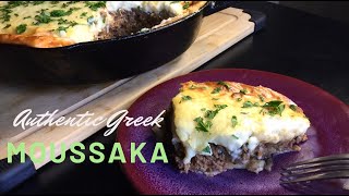 Authentic Greek Moussaka recipe [upl. by Julianne]