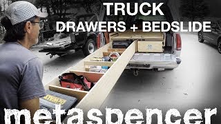 Building Truck Bed Drawers  BedSlide [upl. by Eelirem]