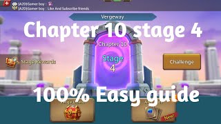 Lords mobile Vergeway chapter 10 stage 4 [upl. by Comethuauc]