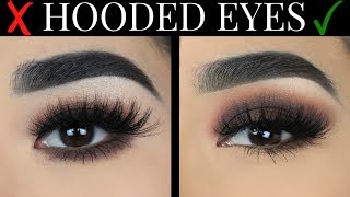 EASY smokey eye for HOODED eyes [upl. by Inglebert299]