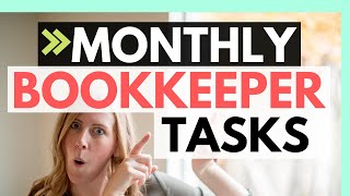 One Client START TO FINISH part 2 Monthly Tasks Be a bookkeeper [upl. by Ranice]