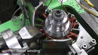 Stator Winding by Electrex World [upl. by Jamesy381]