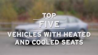 Top 5 Vehicles with Heated and Cooled Seats  AutoNation [upl. by Flin232]