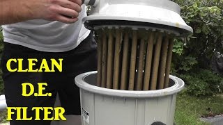 How to Clean a DE Pool Filter [upl. by Etienne]