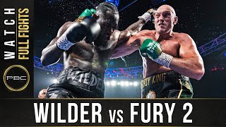 Wilder vs Fury 2 FULL FIGHT February 22 2020 [upl. by Annawik146]