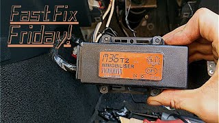 How To Remove An Aftermarket Immobiliser  Fast Fix Friday [upl. by Brout]