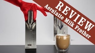 Aerolatte Milk Frother  Exclusive Review [upl. by Eeimaj]