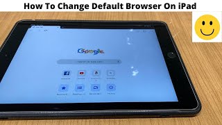 How To Change Default Browser on iPad 2021 [upl. by Alacim]