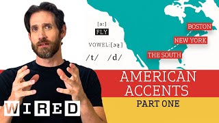 Accent Expert Gives a Tour of US Accents  Part One  WIRED [upl. by Udella]