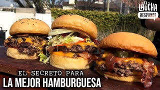 El Secreto para hacer La Mejor Hamburguesa  El Laucha Responde [upl. by Meeks]