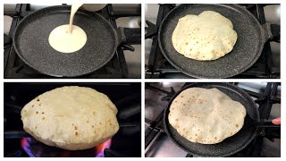 10 Minutes Recipe  The Perfect Roti Phulka Chapati   No knead  No Rolling 🙂 [upl. by Hsetim]