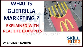 What is Guerrilla Marketing Real life case studies and examples  Best Marketing Campaigns [upl. by Anama]