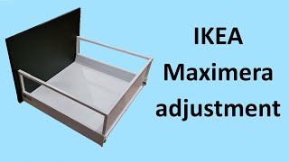 How to adjust Ikea kitchen drawers [upl. by Cormier]