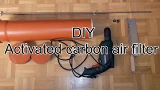 DIY Activated carbon filter  Aktivkohlefilter herstellen [upl. by Monique]