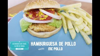 Hamburguesas de pollo [upl. by Sidwel389]