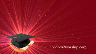 Graduation Motion Background Seamless Video [upl. by Aldercy967]