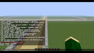 How to create groups with Permissions commands EASIEST WAY PermissionsEx Minecraft [upl. by Jari500]