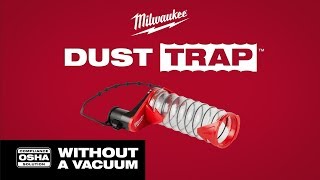 Milwaukee® SDS Plus DUST TRAP™ Drilling Shroud [upl. by Ojahtnamas]