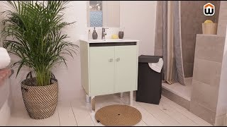 Relooker un meuble de salle de bain – DIY [upl. by Mufi]