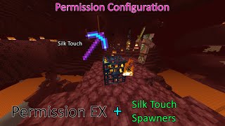 How to change Permissions for SilkTouch Spawners Plugin [upl. by Aihsenal]