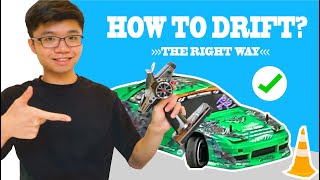 Best RC Drift Basic Practice amp Training For Beginners  How To Drift [upl. by Aikahs59]