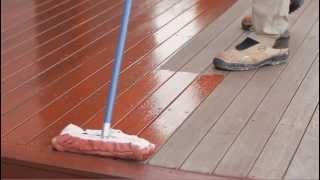 How to Stain a Deck [upl. by Fosdick128]