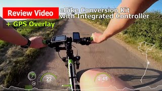 eBike Conversion Kit Review  GPS 350w Yose Power  is it fast enough [upl. by Adriena]