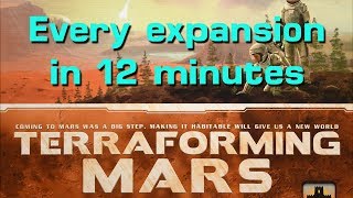 Learn Every Terraforming Mars Expansion in 12 Minutes [upl. by Nilo]