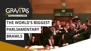 Gravitas The worlds biggest parliamentary brawls [upl. by Acinoj277]