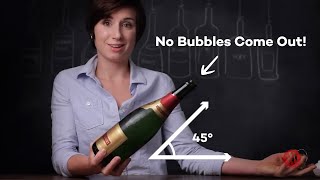 How to Open Champagne Without it Exploding [upl. by Sirc]