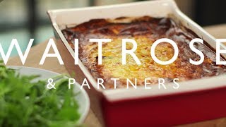 Dhruv Bakers Easy Moussaka  Waitrose amp Partners [upl. by Yennej]