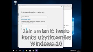 Jak zmienić hasło konta użytkownika Microsoft Windows 10 [upl. by Wystand]