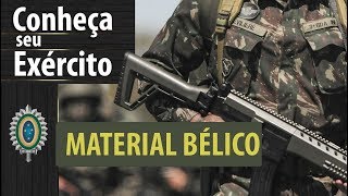 Conheça Seu Exército  Material Bélico [upl. by Gunn]