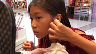 Ear Piercing at Claires [upl. by Saw788]