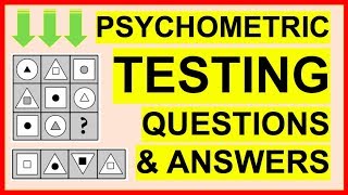 7 PSYCHOMETRIC TEST Questions and Answers How To PASS a Psychometric Test [upl. by Audras]