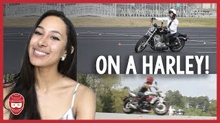 RIDE LIKE A PRO Slow Speed Skills with Jerry Palladino First time on a HARLEY [upl. by Evette]