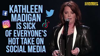 Kathleen Madigan is Sick of Everyones Hot Take on Social Media [upl. by Kleper]