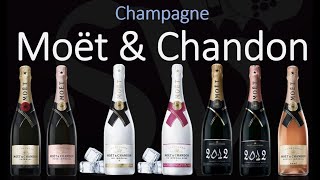 7 Types of Moët amp Chandon Champagne [upl. by Dupre]